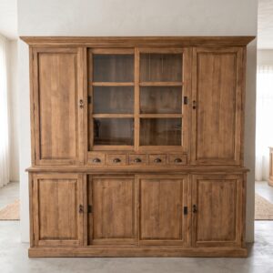 Bookcase Teak 2,40 m