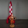 Decoration Tintin + Rocket Plastic 1,80 m - Image 2