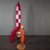 Decoration Tintin + Rocket Plastic 1,80 m - Image 7