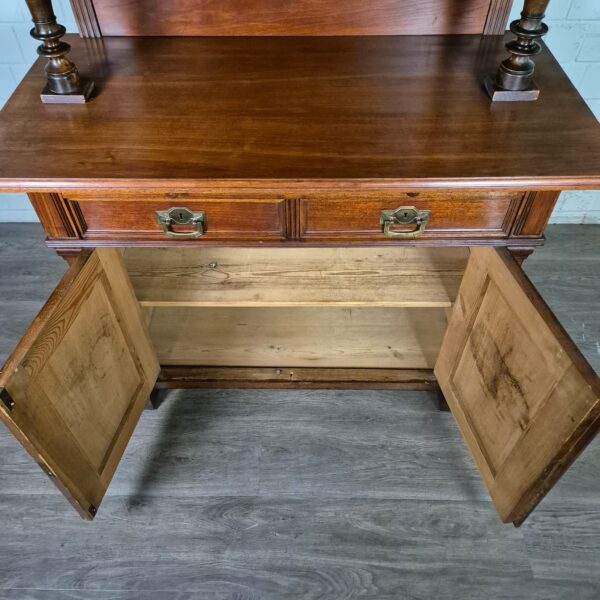 Kitchen Cabinet Jugendstil 1900 Walnut - Image 27