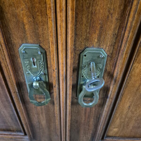 Kitchen Cabinet Jugendstil 1900 Walnut - Image 10