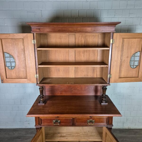 Kitchen Cabinet Jugendstil 1900 Walnut - Image 18