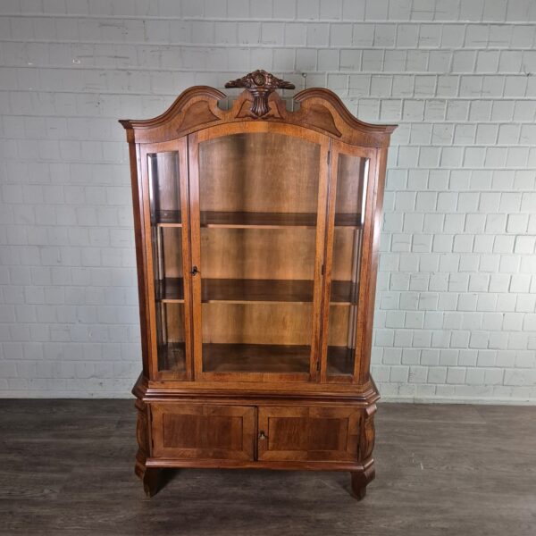 China Cabinet Jugendstil 1910 Walnut - Image 2