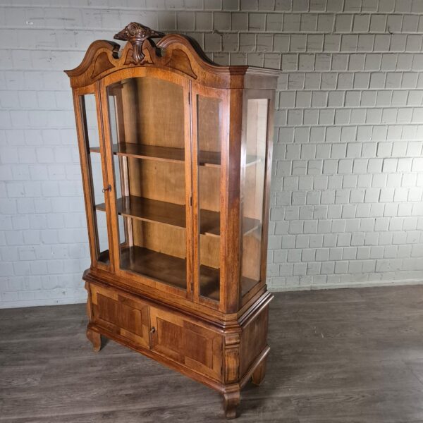 China Cabinet Jugendstil 1910 Walnut - Image 3