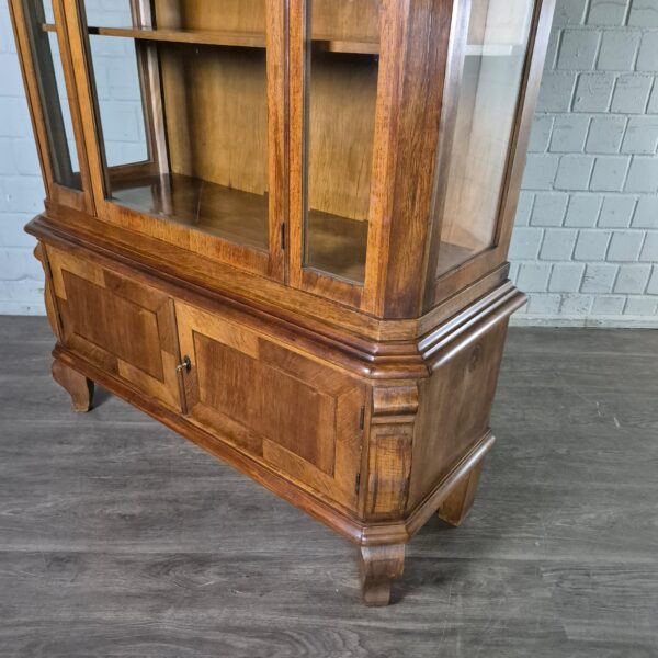 China Cabinet Jugendstil 1910 Walnut - Image 7