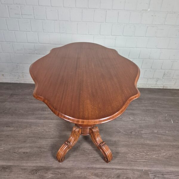 Folding Table Dressing Table Biedermeier 1850 Mahogany - Image 3