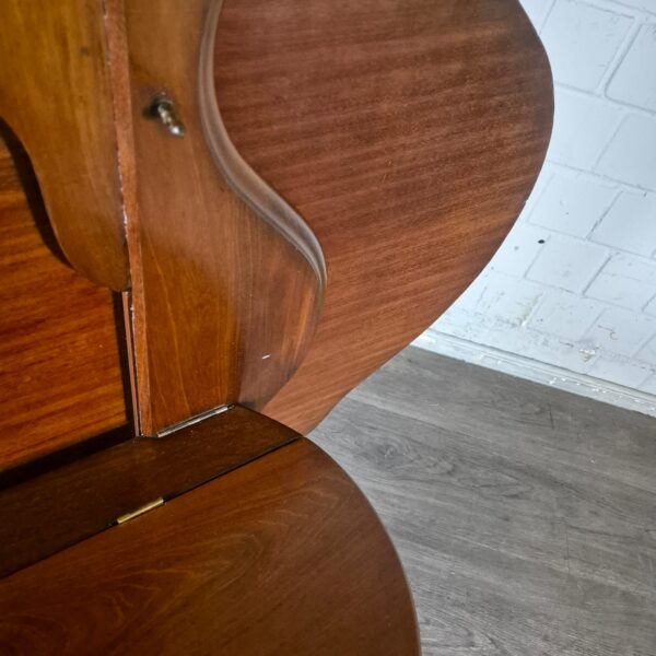 Folding Table Dressing Table Biedermeier 1850 Mahogany - Image 19