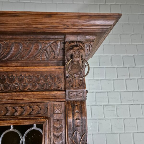 Cabinet Gründerzeit 1880 Oak - Image 15