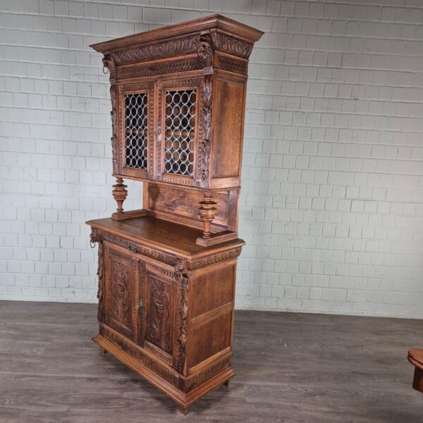 Cabinet Gründerzeit 1880 Oak - Image 3