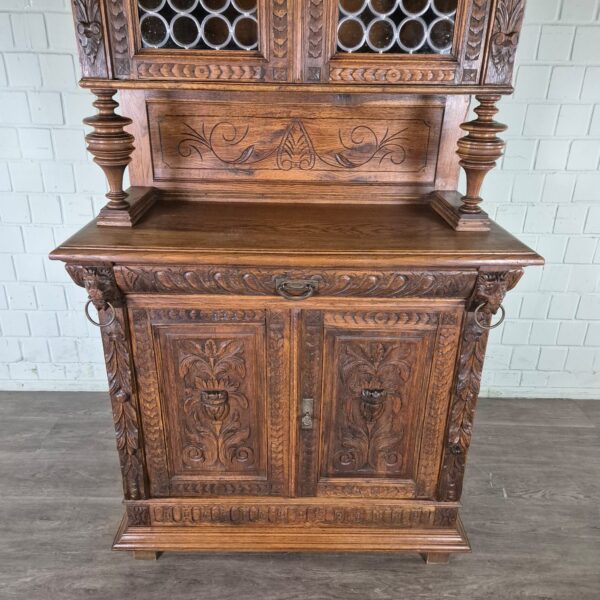 Cabinet Gründerzeit 1880 Oak - Image 7