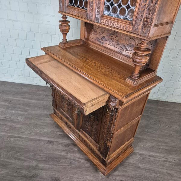 Cabinet Gründerzeit 1880 Oak - Image 21