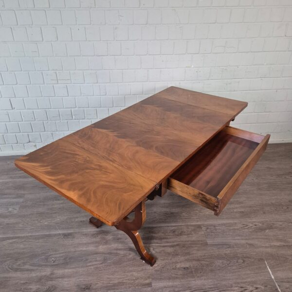 Folding Table Biedermeier 1830 Mahogany - Image 20