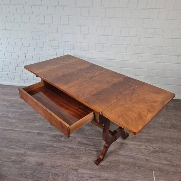 Folding Table Biedermeier 1830 Mahogany - Image 10