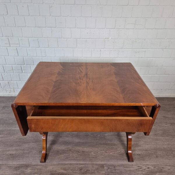 Folding Table Biedermeier 1830 Mahogany - Image 7