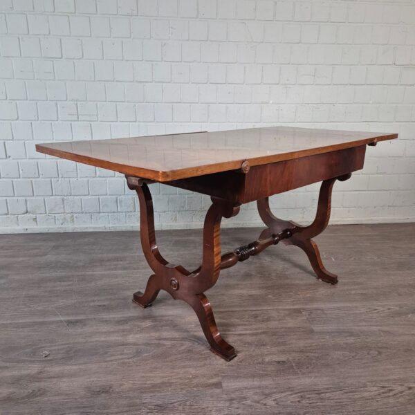 Folding Table Biedermeier 1830 Mahogany - Image 16