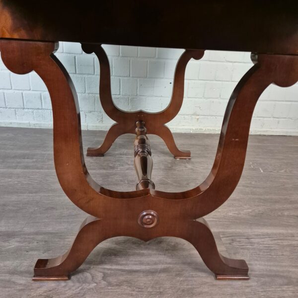 Folding Table Biedermeier 1830 Mahogany - Image 6