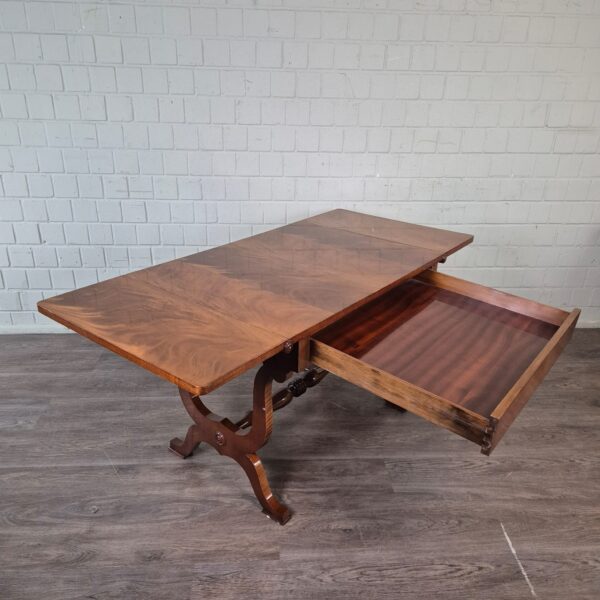 Folding Table Biedermeier 1830 Mahogany - Image 19