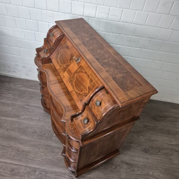 Secretary Neo-baroque Walnut 1,04 m - Image 5