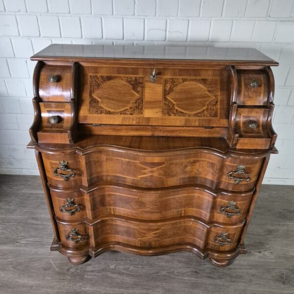 Secretary Neo-baroque Walnut 1,04 m - Image 3