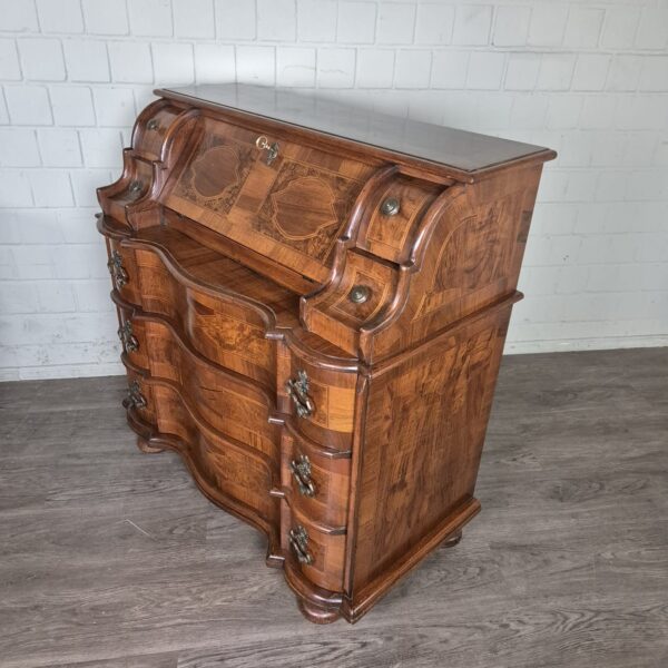 Secretary Neo-baroque Walnut 1,04 m - Image 4