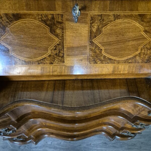 Secretary Neo-baroque Walnut 1,04 m - Image 14