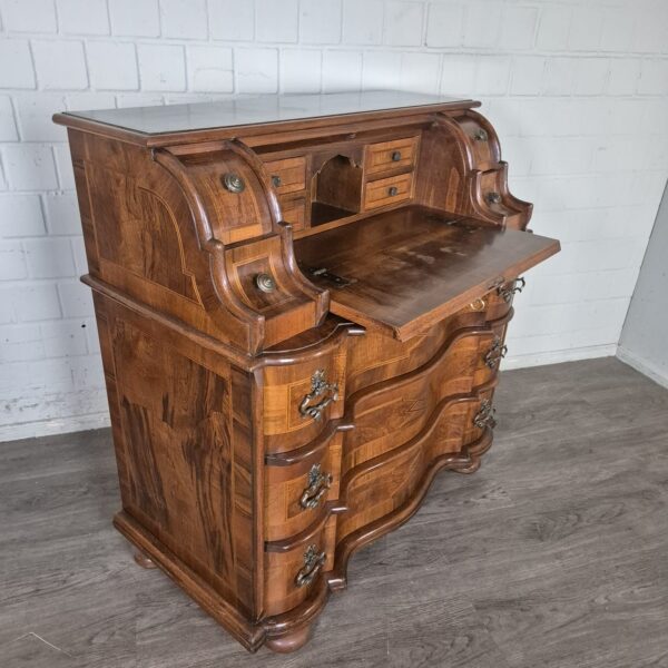 Secretary Neo-baroque Walnut 1,04 m - Image 6