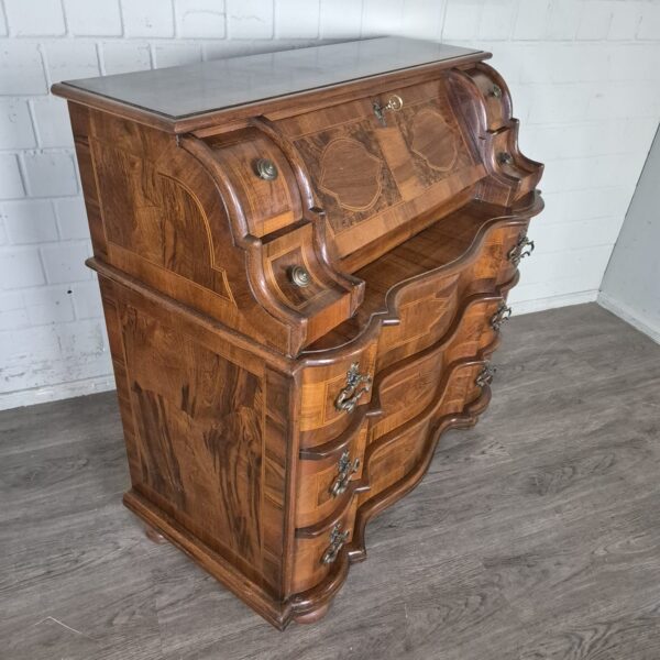 Secretary Neo-baroque Walnut 1,04 m - Image 2