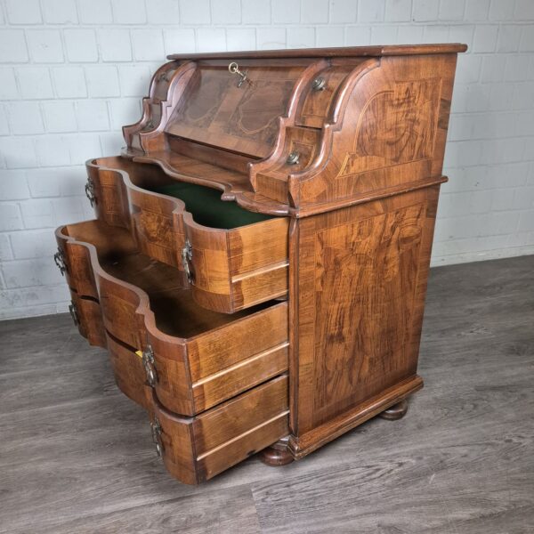 Secretary Neo-baroque Walnut 1,04 m - Image 13