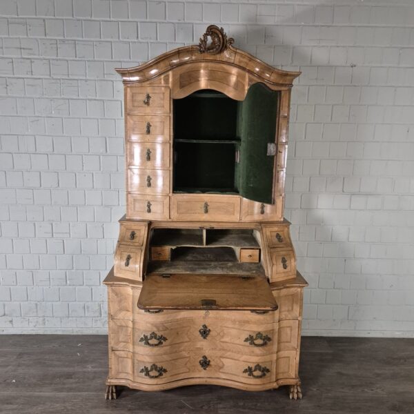 Tabernacle Secretary Baroque 1770 Walnut - Image 21