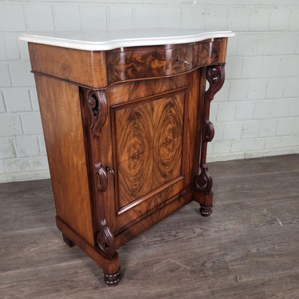 Cabinet Louis Philippe 1860 Mahogany - Image 6