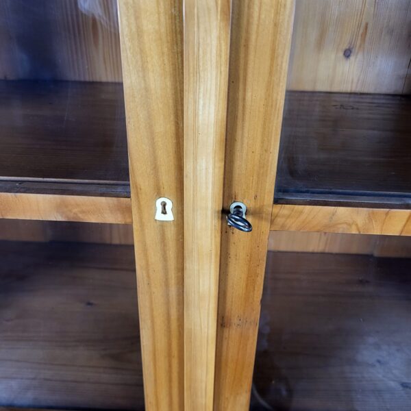 Bookcase Biedermeier 1840 Cherry Wood - Image 8