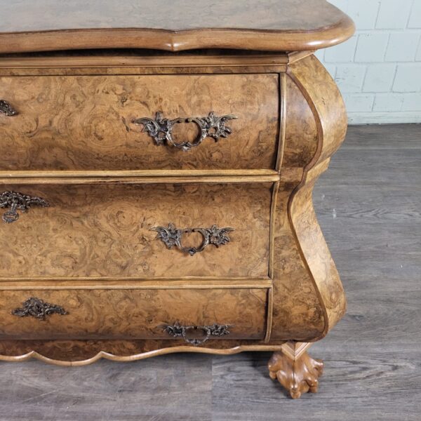 Chest of Drawers Neo-baroque Walnut 0,99 m - Image 6