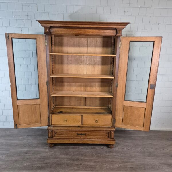 Bookcase Gründerzeit 1880 Oak - Image 10