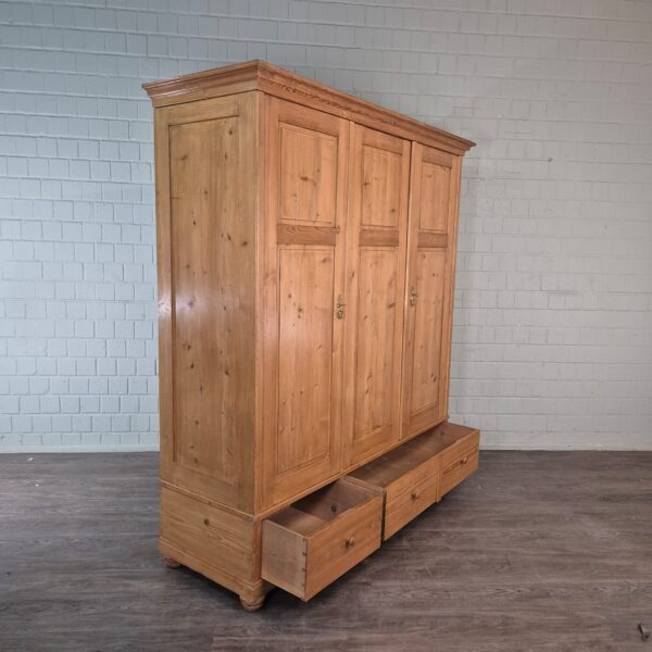 Wardrobe Jugendstil 1900 Pine - Image 5