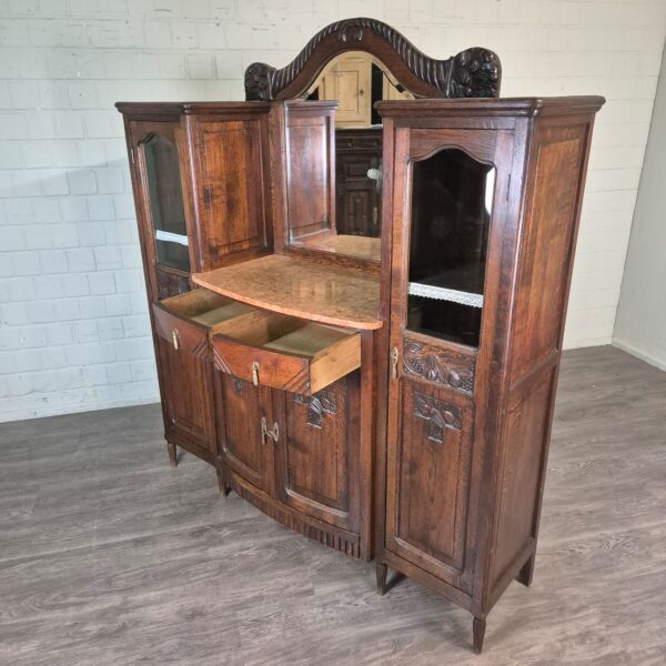 Dressing Table Jugendstil 1910 Oak - Image 19