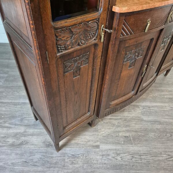 Dressing Table Jugendstil 1910 Oak - Image 5