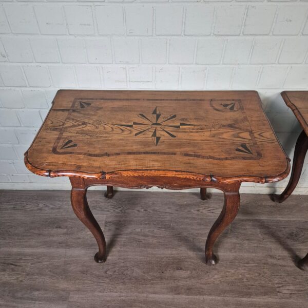 Set Tables Biedermeier 1830 Ash Wood - Image 2