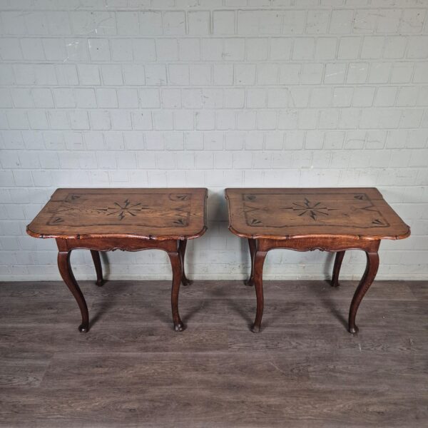 Set Tables Biedermeier 1830 Ash Wood