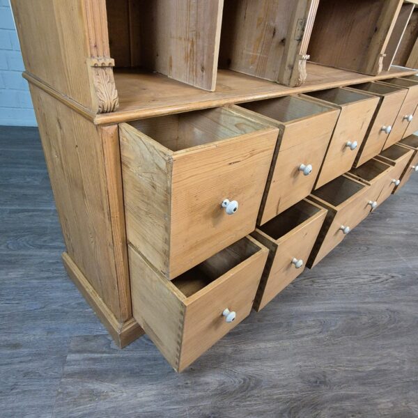 Shop Cabinet Bookcase 2,10 m Pine - Image 13