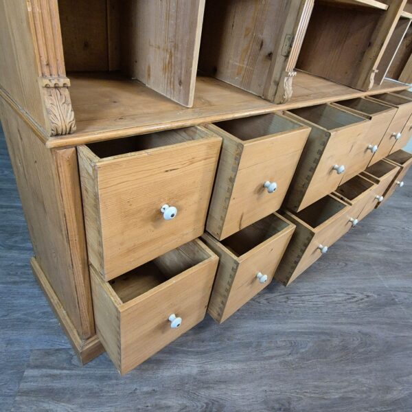 Shop Cabinet Bookcase 2,10 m Pine - Image 12