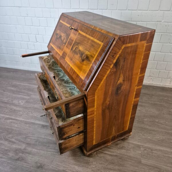 Secretary Baroque 1790 Walnut - Image 12