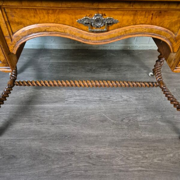 Desk with Chair Biedermeier 1850 Walnut - Image 11