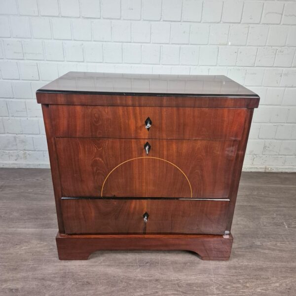 Chest of Drawers Biedermeier 1830 Mahogany - Image 2