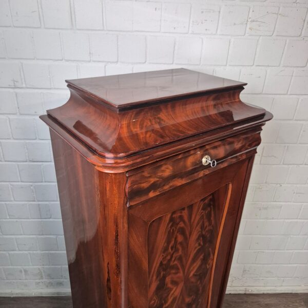 Silver Cabinet Biedermeier 1850 Mahogany - Image 5