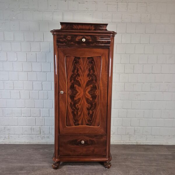 Silver Cabinet Biedermeier 1850 Mahogany - Image 2