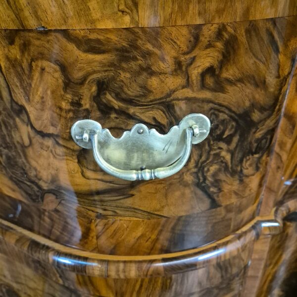 Chest of Drawers Baroque 1780 Walnut - Image 9