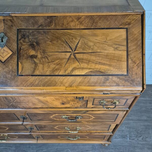 Secretary Empire 1790 Walnut - Image 7