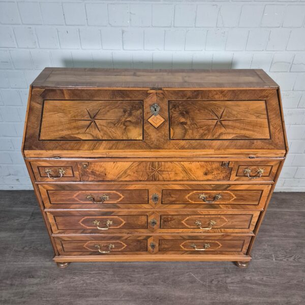 Secretary Empire 1790 Walnut - Image 2