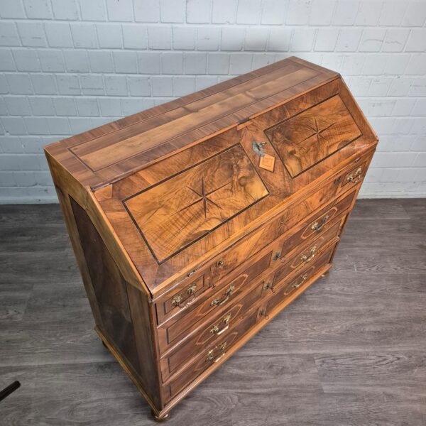 Secretary Empire 1790 Walnut - Image 3