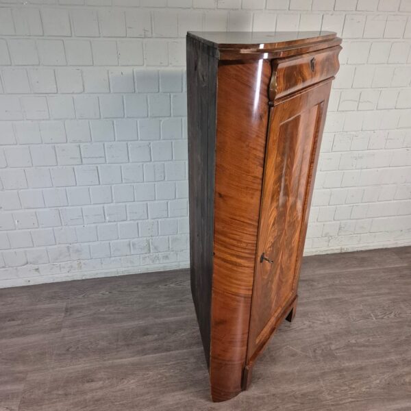 Corner Cabinet Biedermeier 1810 Walnut - Image 3